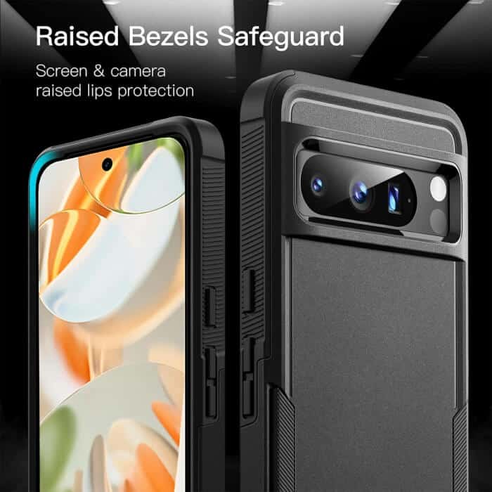 For Google Pixel 99 Pro & Google Pixel 9 Pro XL 2in1 Case Drop Resistant Defender Tradies Hybrid Armor Shockproof Protective Cover