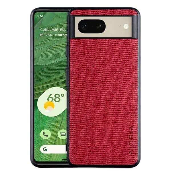 For Google pixel 7 /7 Pro AIORIA Textile Fabric Shockproof Soft TPU Heavy Duty Slim Back Case Cover