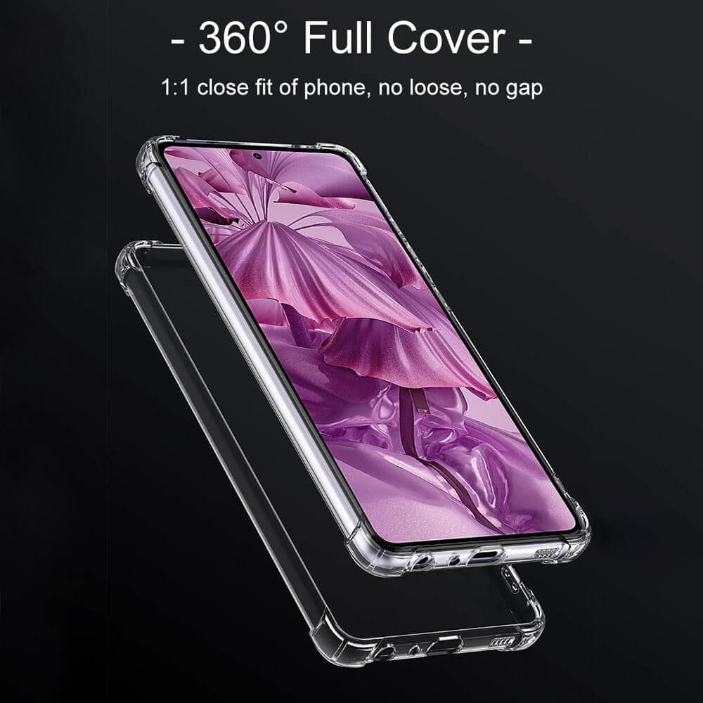 For HMD Pulse HMD Pulse Pro HMD Pulse Plus SupRShield Heavy Duty Soft Tough Gel Transparent Air Cushion Shockproof Back Cover