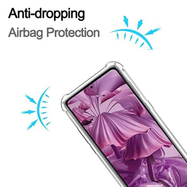 For HMD Pulse HMD Pulse Pro HMD Pulse Plus SupRShield Heavy Duty Soft Tough Gel Transparent Air Cushion Shockproof Back Cover