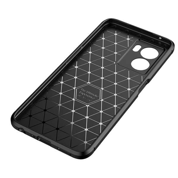 For Oppo A57S A57 5G Case Shockproof Heavy Duty Rugged Anti Knock Back Cover (Black)