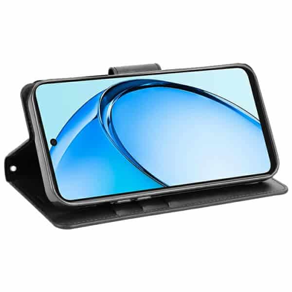 For Oppo A60 4G Hanman Wallet Case Flip Leather Card Slots Magnetic Stand Cover