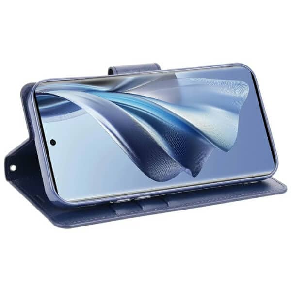 For Oppo Reno 10 5G Hanman Wallet Case Flip Leather Card Slots Magnetic Stand Cover