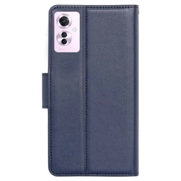 For Oppo Reno11 F 5G Hanman Wallet Case Flip Leather Card Slots Magnetic Stand Cover