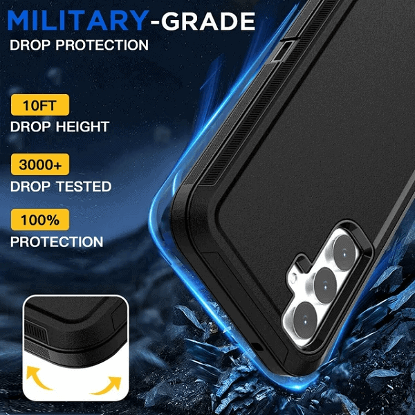 For Samsung Galaxy A05S Case Drop Resistant Defender Tradies Heavy Duty Rugged Shockproof Tough Cover (2)