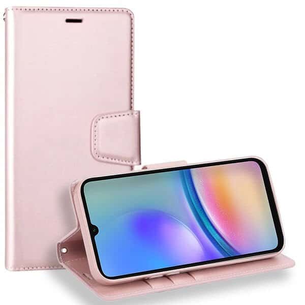 For Samsung Galaxy A05S Hanman Wallet Case Flip Leather Card Slots Magnetic Stand Cover