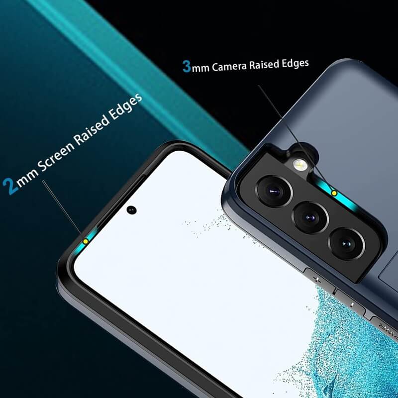 For Samsung Galaxy A36/A56 Slide Armor Card Holder Wallet Protective Shockproof Hard Dual Layer Back Cover