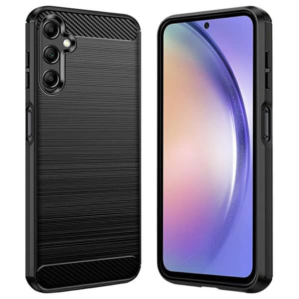 For Samsung Galaxy A54 5G Case Shockproof Heavy Duty Rugged Anti Knock Back Cover (Black)