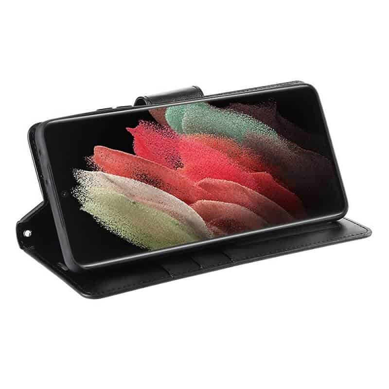 For Samsung Galaxy S21 | S21 FE | S21+ /S21 Plus | S21 Ultra SupRShield Wallet Leather Card Holder Flip Protective Shockproof Magnetic Case Cover