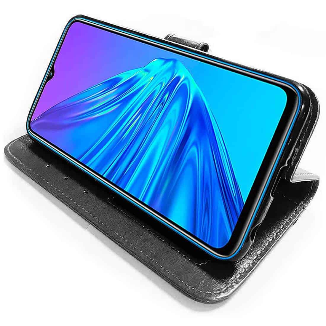 For TCL 503 Wallet Leather Card Holder Flip Protective Shockproof Magnetic Case Cover