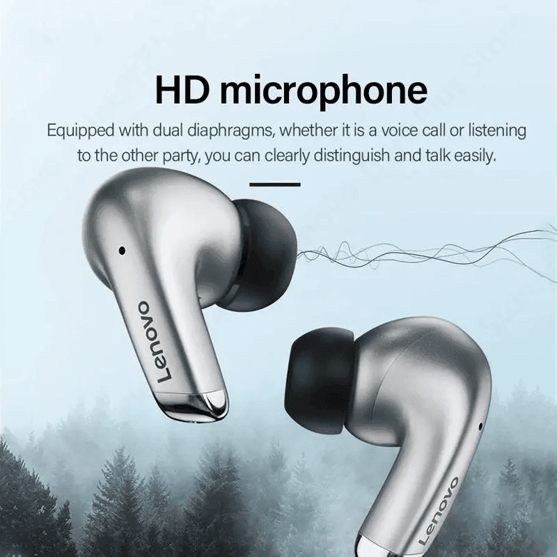 Original Lenovo LP5 Bluetooth Headphone TWS Wireless Earphones Headset Waterproof Earbuds Touch Control With Mic For All Phone