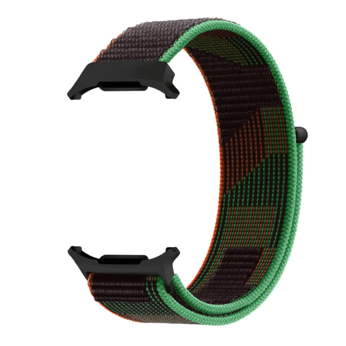 Nylon Webbing Strap Watchband for Samsung Galaxy Watch Ultra 47mm