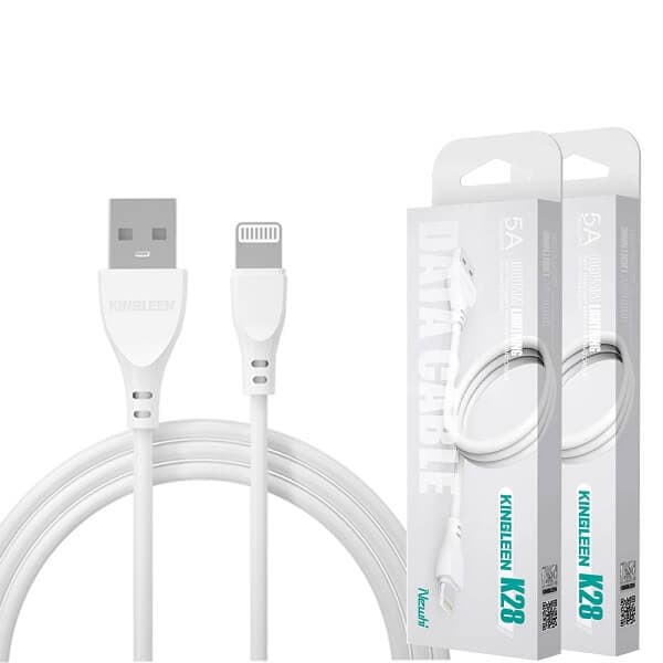 KINGLEEN (K28) 1M 5A Lightning Fast Charging High Quality Data Sync Cable Cord For Apple iPhone iPad iPod