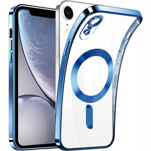 For Apple iPhone X / XS / XR MagSafe Magnetic Case with HaloLock Shockproof Protection Scratch Resistant Back Clear Protective Cover