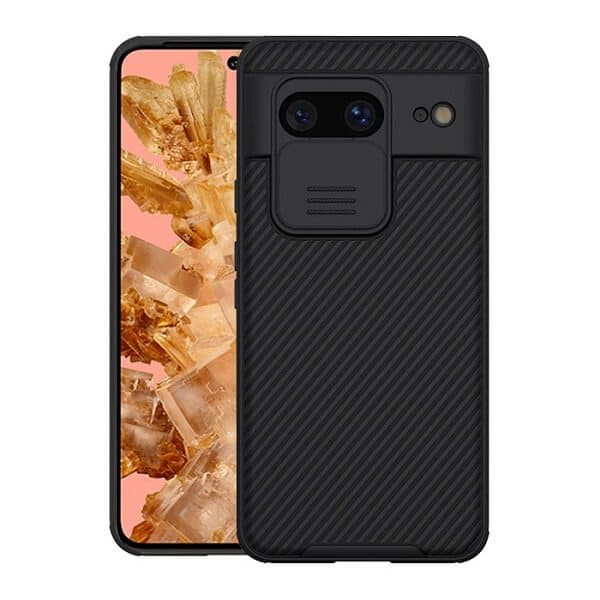 Nillkin For Google Pixel 8, 8A, 8 Pro CamShield Series Shockproof Heavy Duty Protective Case With Slide Camera Cover