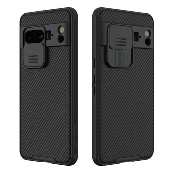 Nillkin For Google Pixel 8 Pro CamShield Series Shockproof Heavy Duty Protective Case With Slide Camera Cover - Black