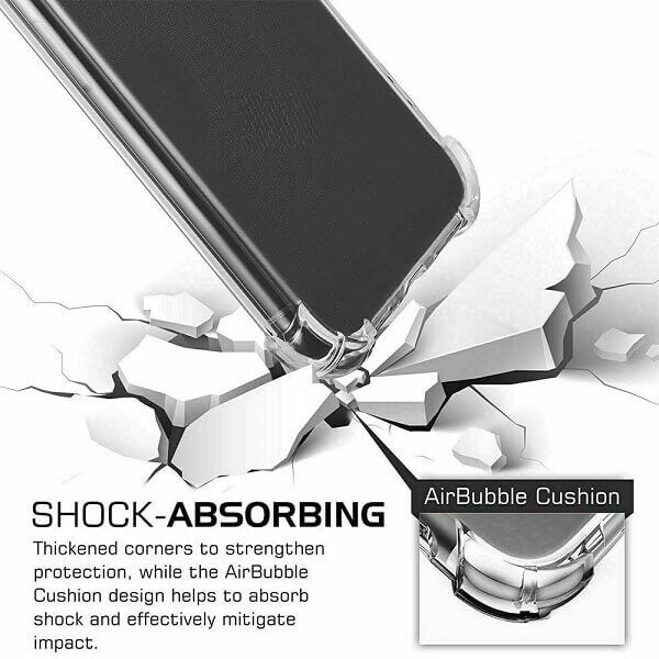 Nokia G60 5G Clear Case Shockproof Heavy Duty Gel Air Cushion Cover