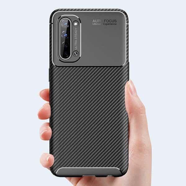 Oppo Find X2 Lite Shockproof Case Heavy Duty Rugged Anti Knock Cover (Black)
