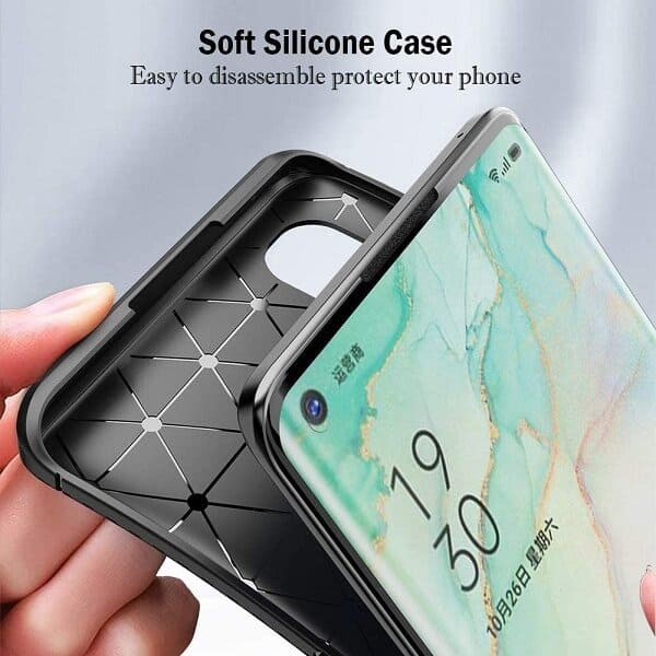 Oppo Find X2 Neo Shockproof Case Heavy Duty Rugged Anti Knock Cover (Black)