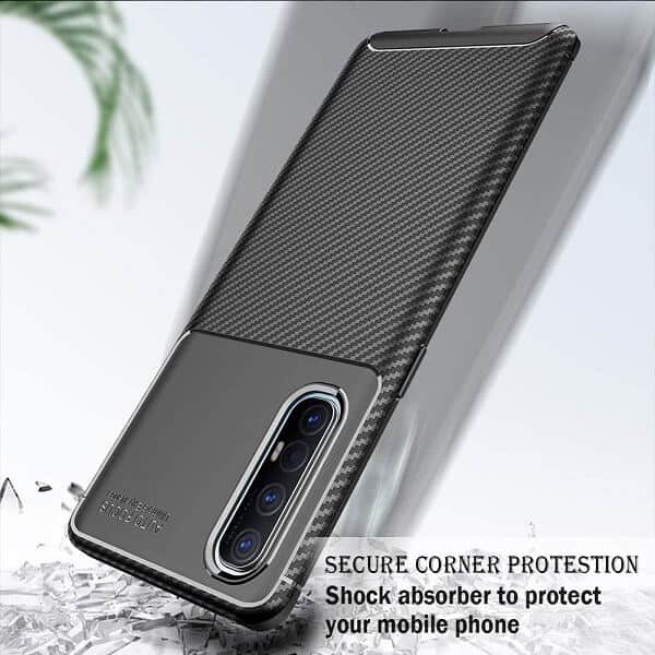 Oppo Find X2 Neo Shockproof Case Heavy Duty Rugged Anti Knock Cover (Black)