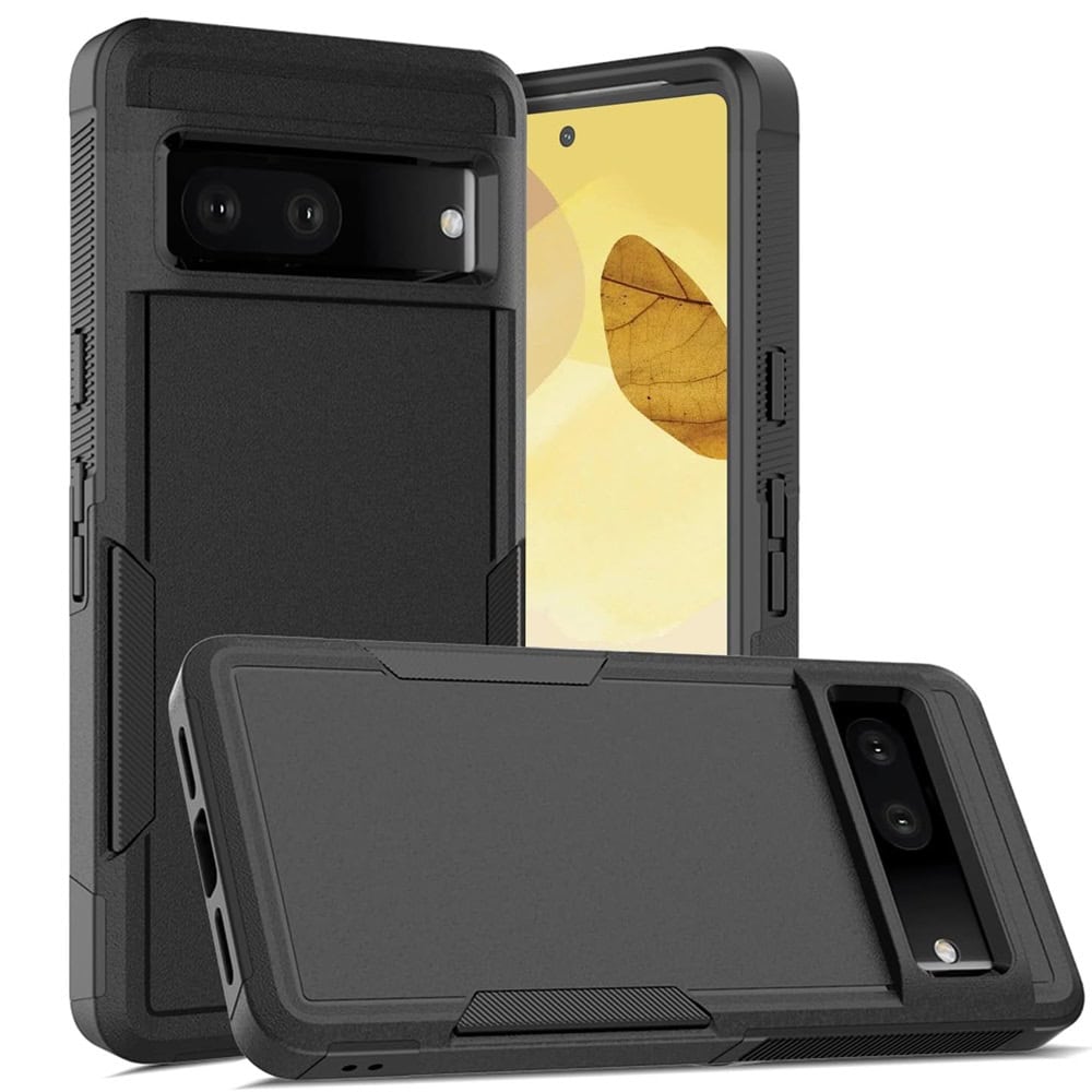 For Google Pixel 7 | 7 Pro| 7A 3in1 Case Drop Resistant Defender Tradies Hybrid Armor Heavy Duty Rugged Shockproof Tough Cover