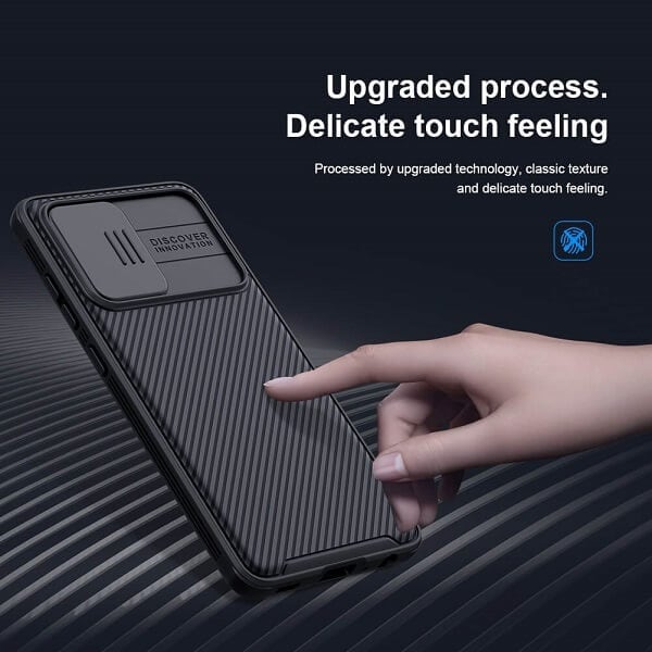 Nillkin Samsung Galaxy A53 5G Case, CamShield Series Slim Stylish Protective Case with Slide Camera Cover - Black