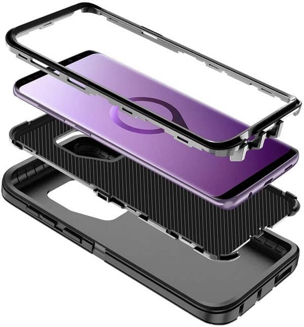 For Samsung Galaxy S9 |Galaxy S9+ /S9 Plus Case Drop Resistant Defender Tradies Heavy Duty Rugged Shockproof Tough Cover