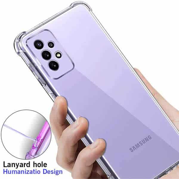 Samsung Galaxy A33 5G Clear Case Shockproof Heavy Duty Gel Air Cushion Cover
