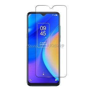 TCL 20L Plus TCL 20L+ Full Coverage Tempered Glass Screen Protector Film Guard ( Clear)