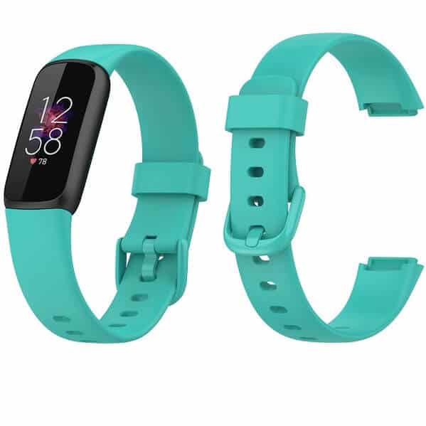 For Fitbit Luxe Waterproof Silicone Wristbands Sports Watch Band Loop
