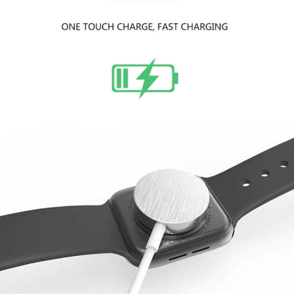 For Apple Watch Wireless Magnetic Fast Charger to USB-A Cable iWatch Series Ultra/9/8/7/6/SE/SE2/5/4/3/2 (1M)