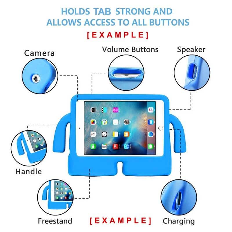 For Samsung Galaxy Tab A9+ Plus /A9 iBuy Kids Case, Protective Shockproof Cover For Children