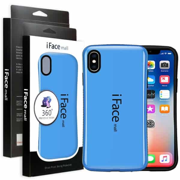 iFace Case For Apple iPhone X / XS / XS Max / XR Slimming Drop Proof Shockproof Hard Silicone Back Cover