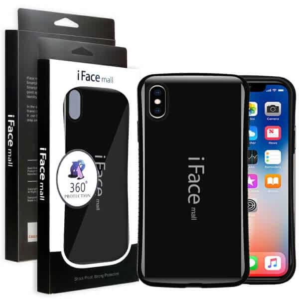 iFace Case For Apple iPhone X / XS / XS Max / XR Slimming Drop Proof Shockproof Hard Silicone Back Cover
