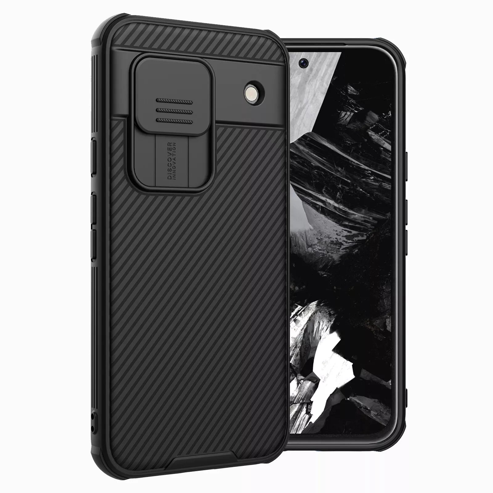Nillkin For Google Pixel 8, 8A, 8 Pro CamShield Series Shockproof Heavy Duty Protective Case With Slide Camera Cover