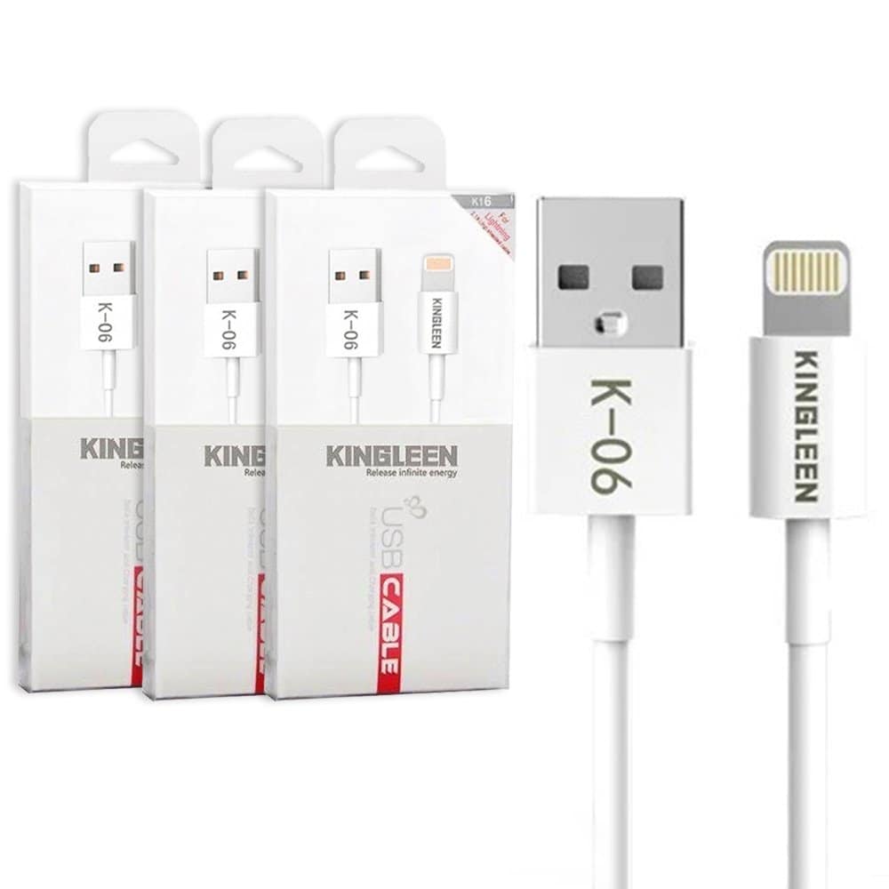 3 Pack KINGLEEN 1M Fast Charging Lightning Cable