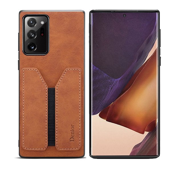 Brown Denior Samsung Galaxy Note 20 Ultra Leather Case