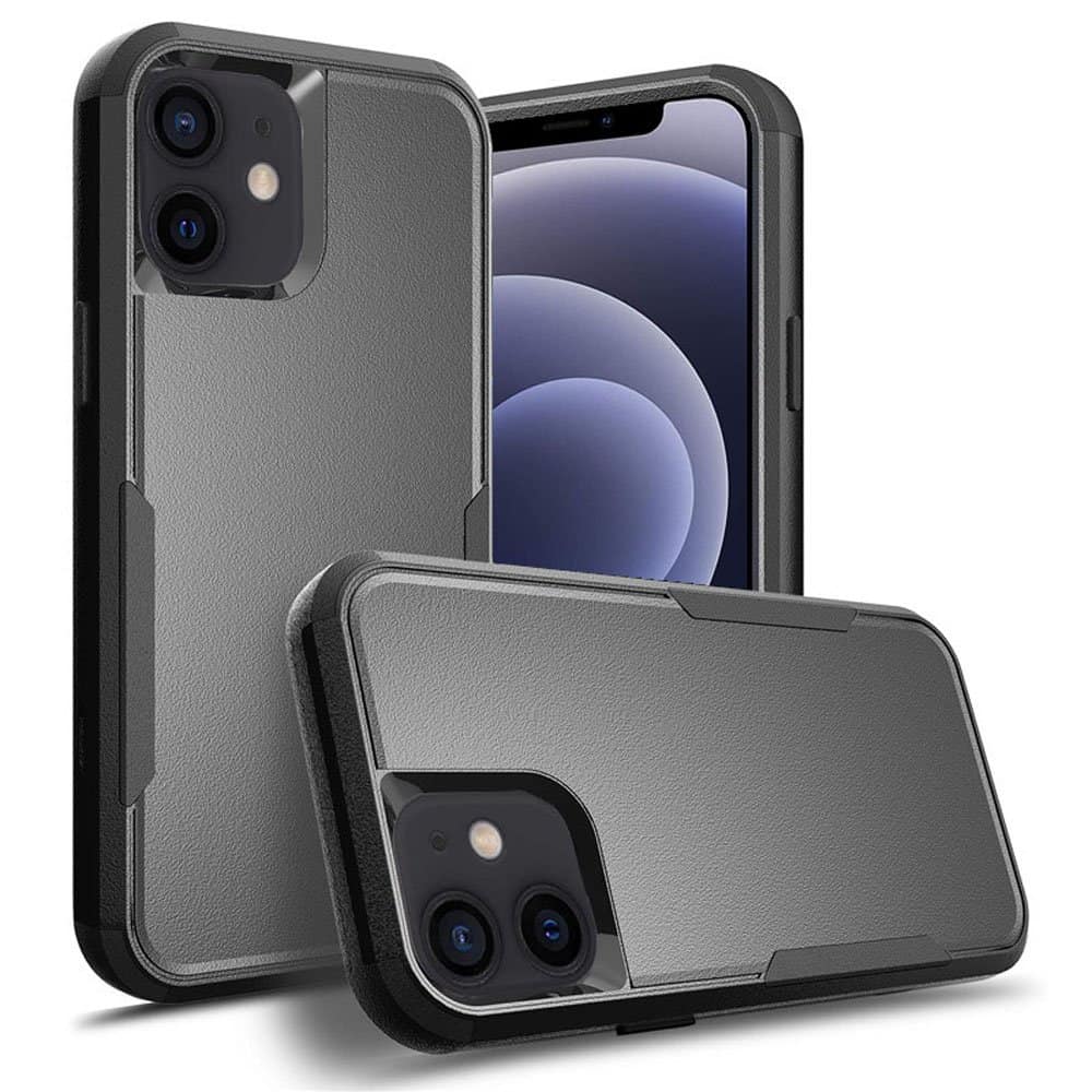 For Apple iPhone 12/12 Pro/ 12 Pro Max /12 Mini 3in1 Case Drop Resistant Defender Tradies Hybrid Armor Heavy Duty Rugged Shockproof Tough Cover
