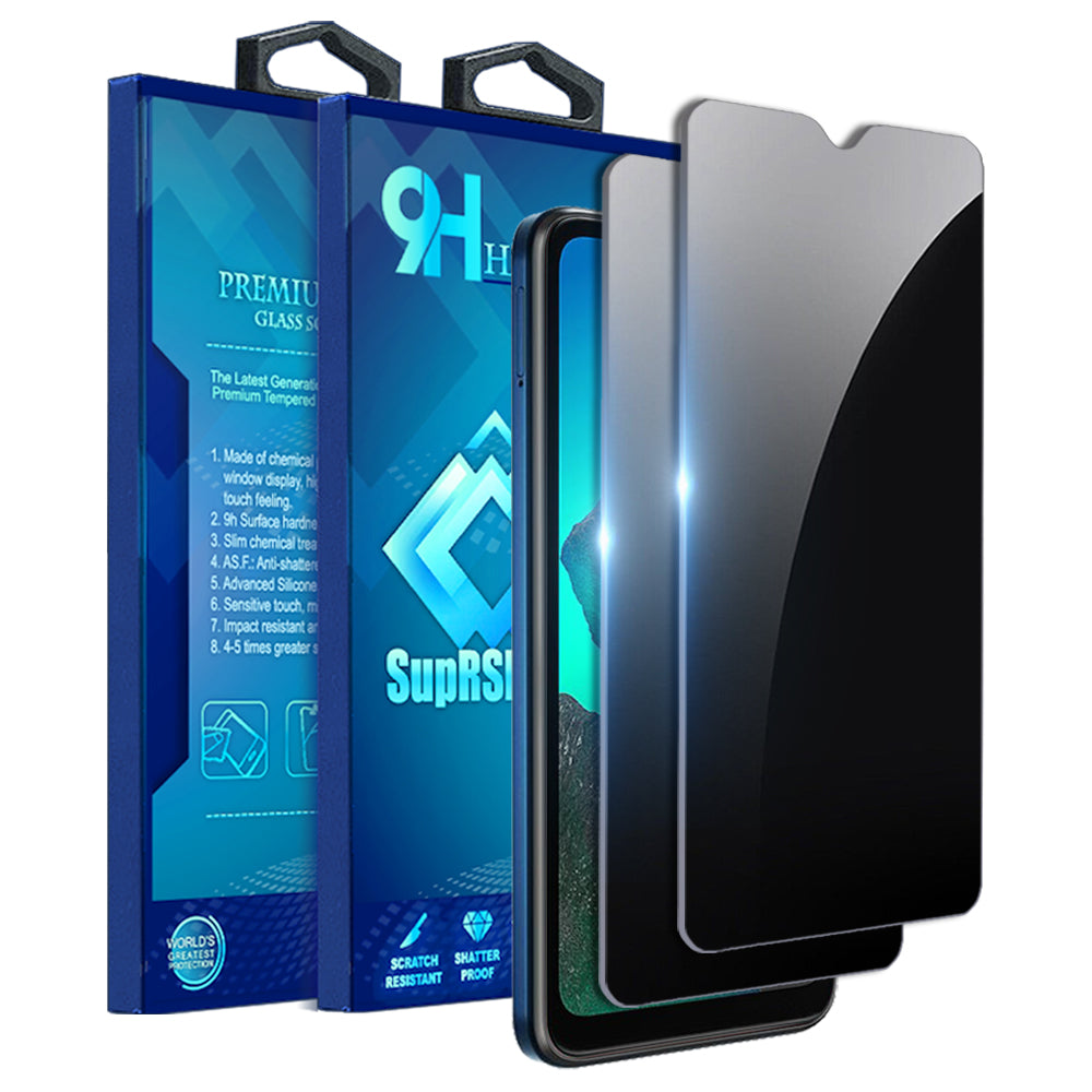 For HMD Aura 2 / HMD key SupRShield Anti Spy Privacy Tempered Glass LCD Screen Protector Film Guard