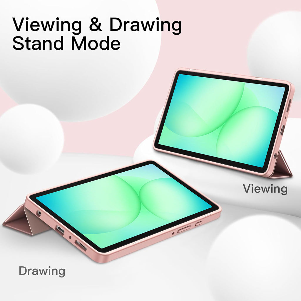 For Samsung Galaxy Tab A11 /Tab A11+ Plus Folio Smart Leather Magnetic Stand Case Cover