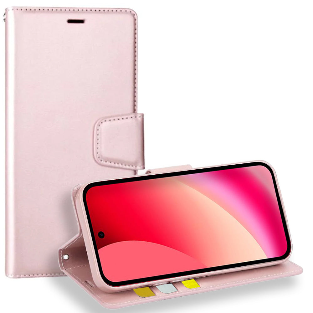 For Google Pixel 10a/10/10 Pro | Pixel 10 Pro XL | Pixel 10 Pro Fold Hanman Wallet Case Flip Leather Card Slots Magnetic Stand Cover