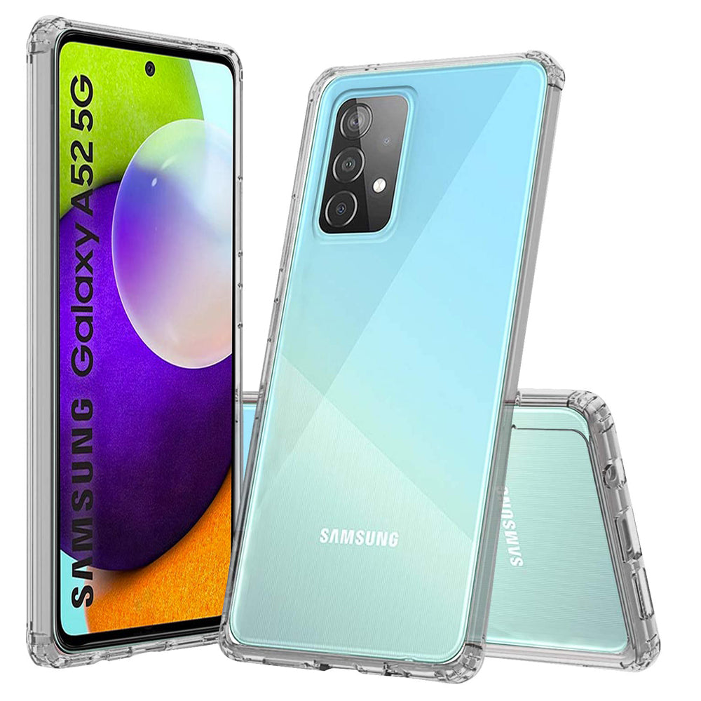 Samsung Galaxy A52s 5G Heavy Duty Case Shockproof Rugged Protective Cover (Black)