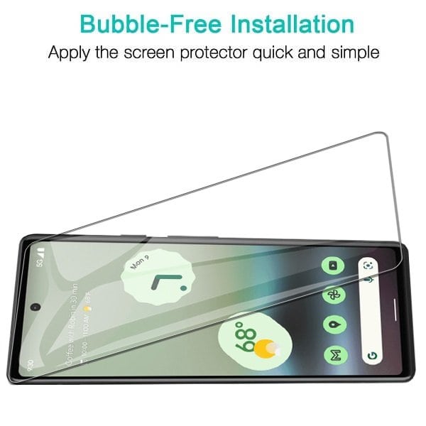 [2 Pack] Google Pixel 6A 5G Tempered Glass LCD Screen Protector Film Guard (Clear)