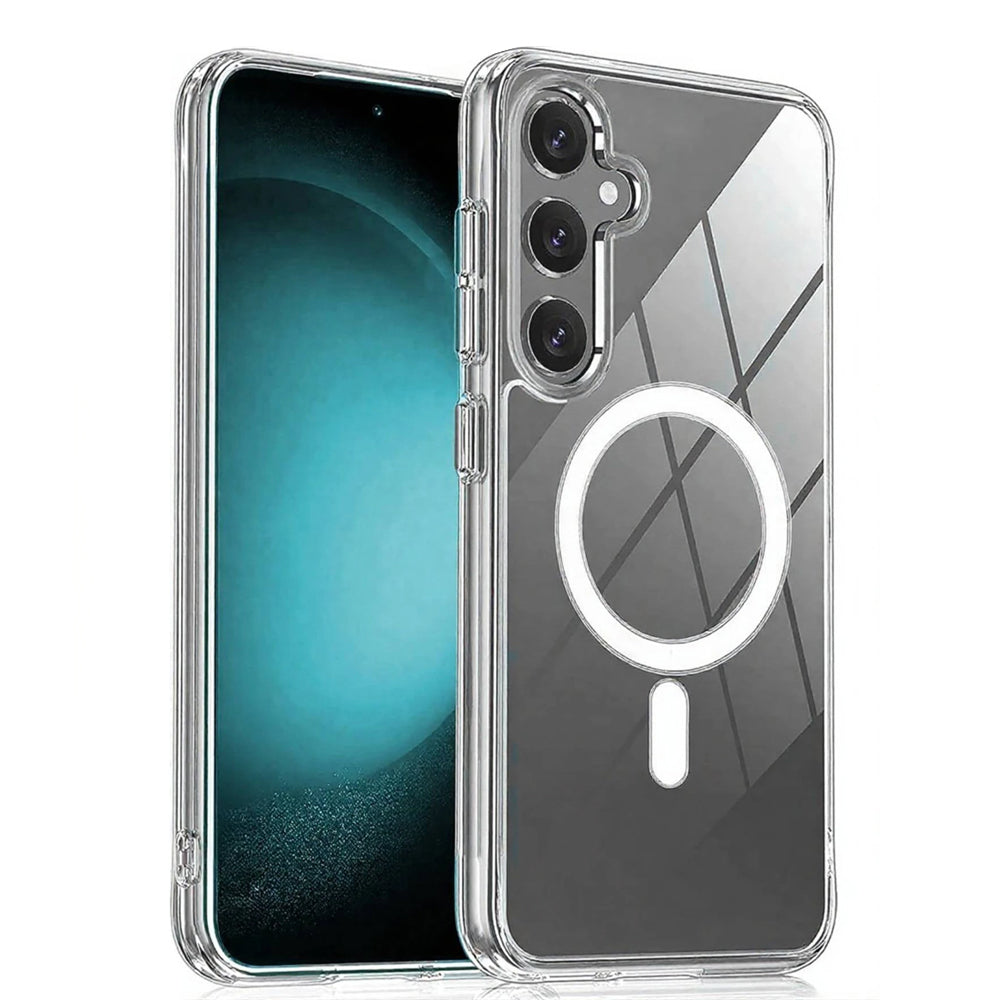 For Samsung Galaxy S26 /S26+ Plus/S26 Ultra MagSafe Magnetic Case with HaloLock Shockproof Back Clear Protective Cover