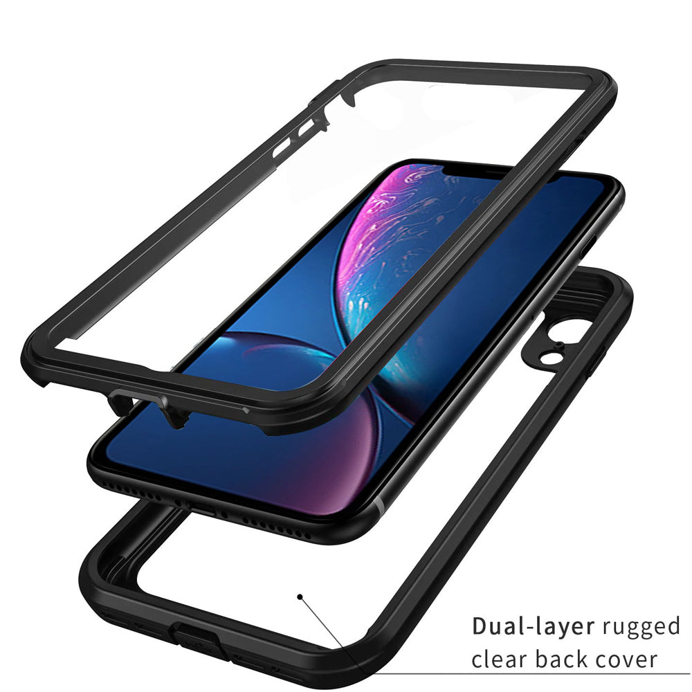 For Apple iPhone XS Max / XR SupRShield Carbon Fiber Shockproof Heavy Duty Rugged Case Cover
