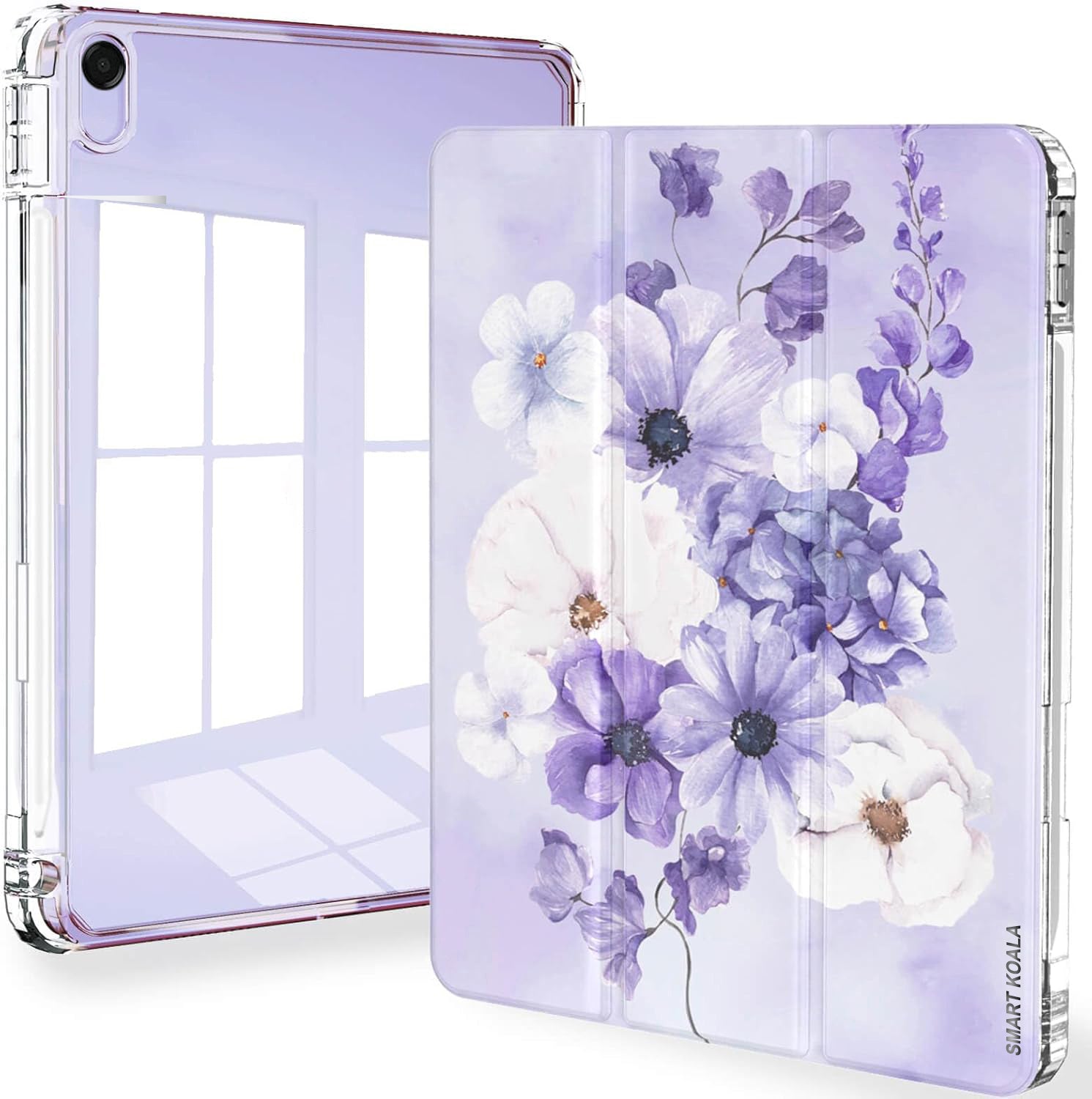 For Samsung Galaxy TAB A9+/A11+Plus WITH PENCIL HOLDER Smart Leather Folio Magnetic Stand Case Cover