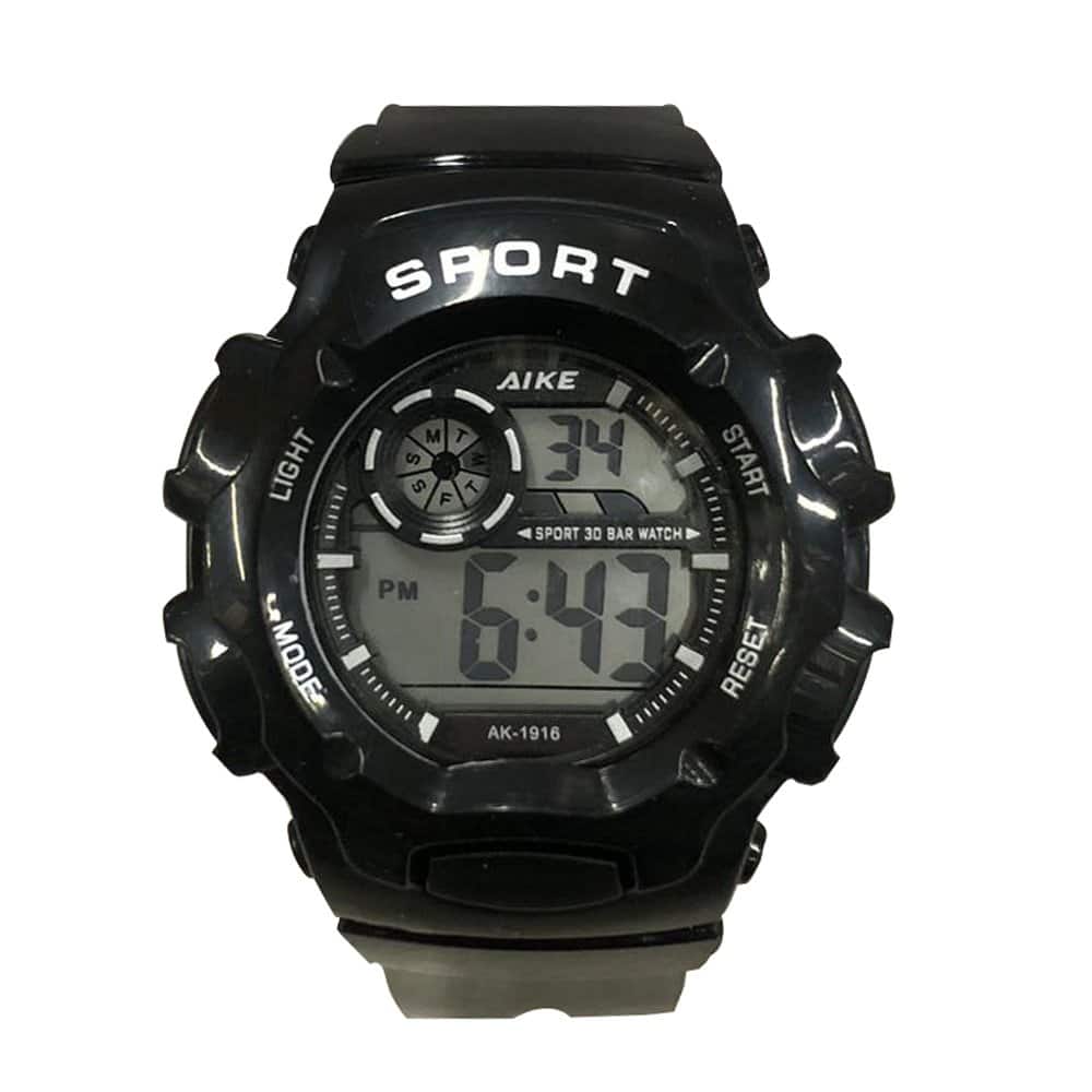 Aike D-Shuck Multifunctional Electronic Waterproof Alarm Clock Sport Watch for Kids, Ideal choice for Gifts