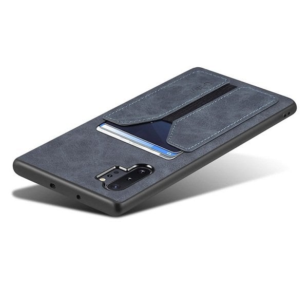Denior For Samsung Galaxy Note 10 Plus Leather Case with Elastic Wallet Card Holder Slot Pocket Cover