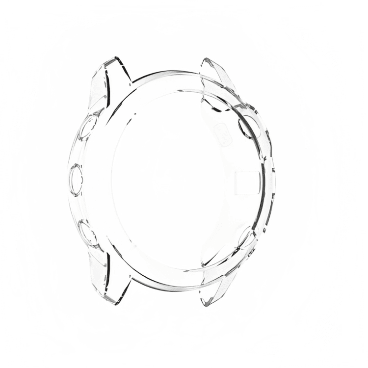 For Garmin Fenix 6S Pro /6S Soft Gel Case Full Cover Protector (Clear)