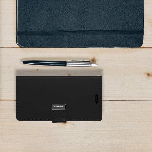 Goospery For Apple iPhone 11 /11 Pro / 11 Pro Max Rich Diary Wallet Flip Case Leather Card Slots Magnetic Cover